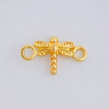 Herraje Libelula 0.35 g / 1.3 cm Oro Amarillo 18K