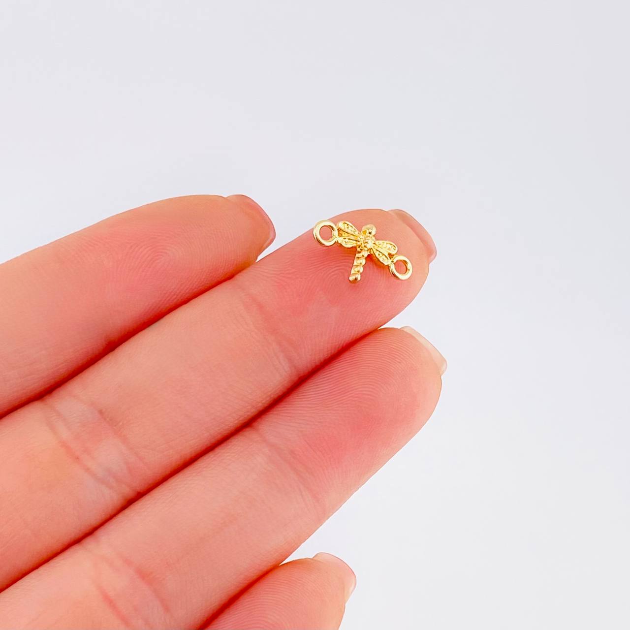 Herraje Libelula 0.35 g / 1.3 cm Oro Amarillo 18K