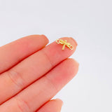 Herraje Libelula 0.35 g / 1.3 cm Oro Amarillo 18K