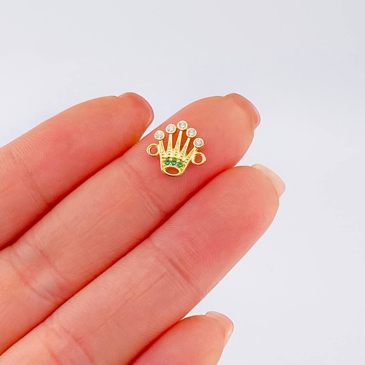 Herraje Corona 0.75 g / 1 cm Oro Amarillo 18K
