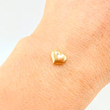 Herraje Corazón 0.2 g / 0.8 cm Oro Amarillo 18K