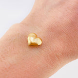 Herraje Corazon 0.5 g / 1.2 cm Oro Amarillo 18K