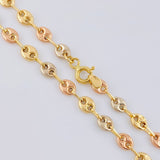 Cadena Gc 5.95 g / 51.1 cm / 4.1 mm Tres Oros 18K