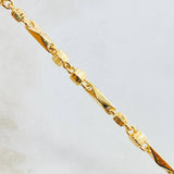 Pulso Rústico 6.95gr / 22.5cm / Oro Amarillo 18K ©