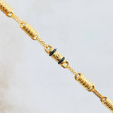 Pulso Rústico 5.2gr / 22cm / Oro Amarillo 18K ©