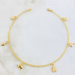 Tobillera Aro Seguido 3.6gr / 24.5cm / Oro Amarillo 18K ©