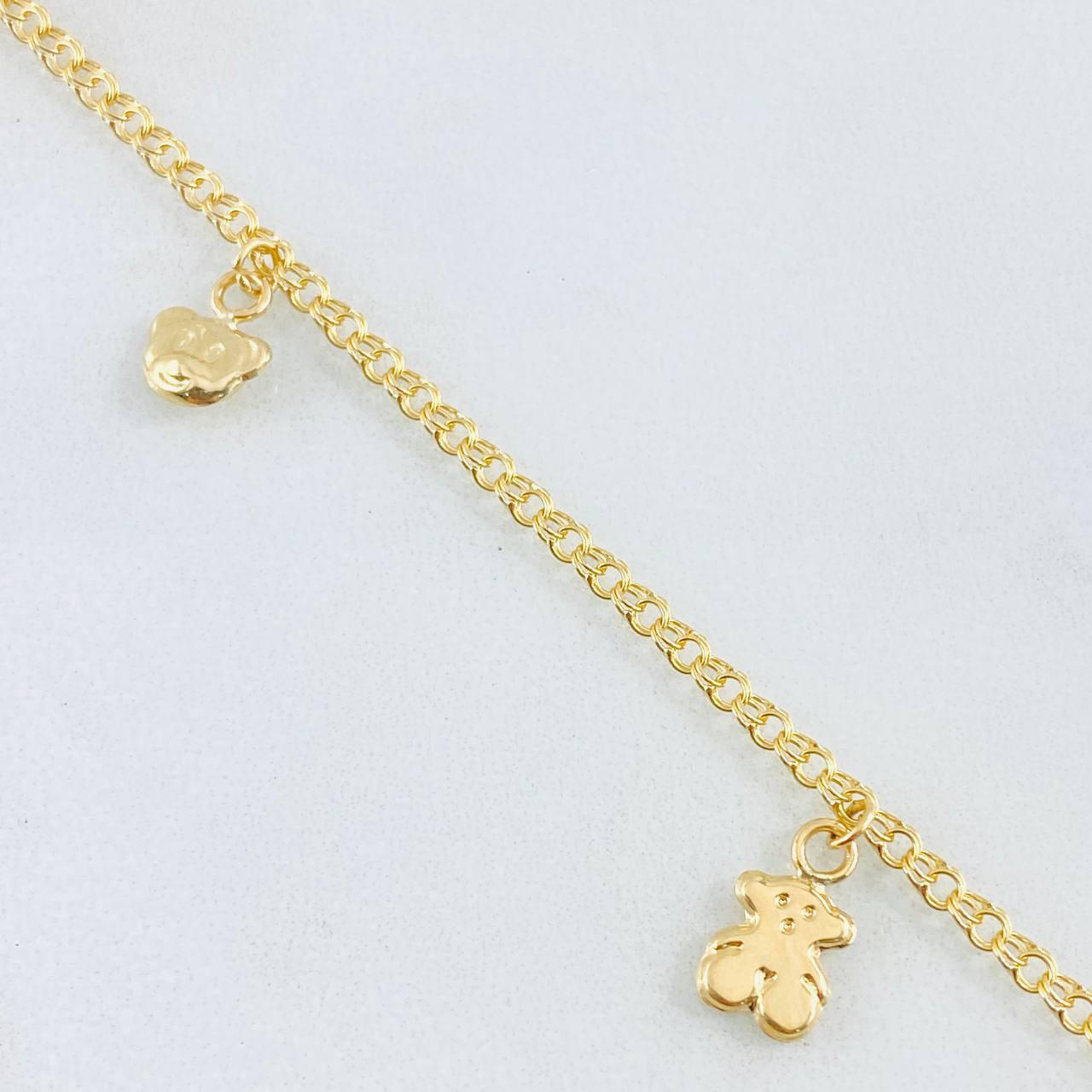 Tobillera Aro Seguido 3.95gr / 26.5cm / Oro Amarillo 18K ©