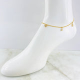 Tobillera Aro Seguido 3.95gr / 26.5cm / Oro Amarillo 18K ©