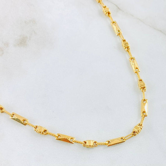 Cadena Rústica 10gr / 60cm / Oro Amarillo 18K ©