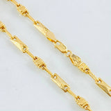 Cadena Rústica 10gr / 60cm / Oro Amarillo 18K ©