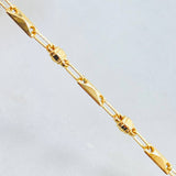 Cadena Rústica 10gr / 60cm / Oro Amarillo 18K ©