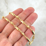 Cadena Rústica 10gr / 60cm / Oro Amarillo 18K ©