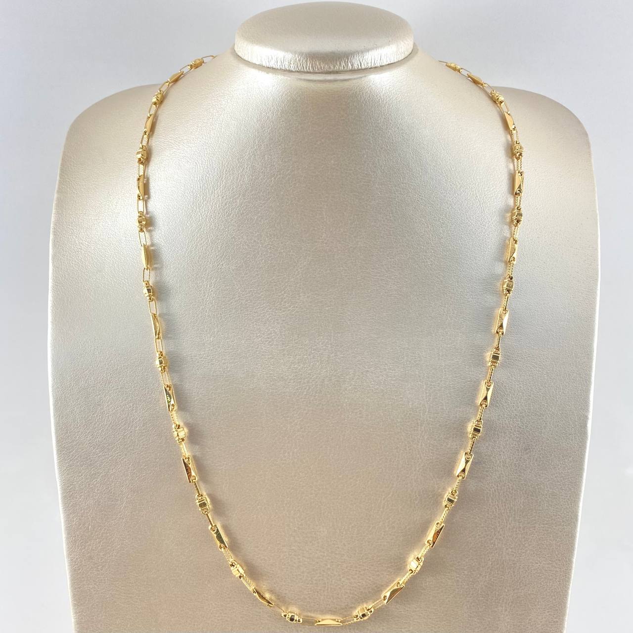 Cadena Rústica 10gr / 60cm / Oro Amarillo 18K ©