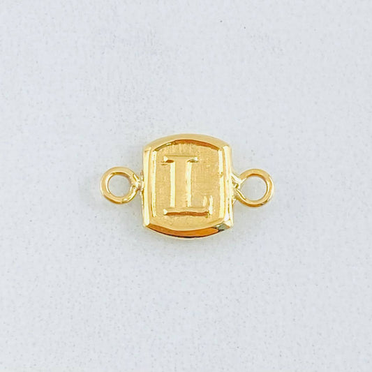 Herraje Letra L 0.3gr / 1.2cm / Oro Amarillo 18K