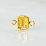 Herraje Letra L 0.3gr / 1.2cm / Oro Amarillo 18K