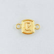 Herraje Letra G 0.35gr / 1.2cm / Oro Amarillo 18K