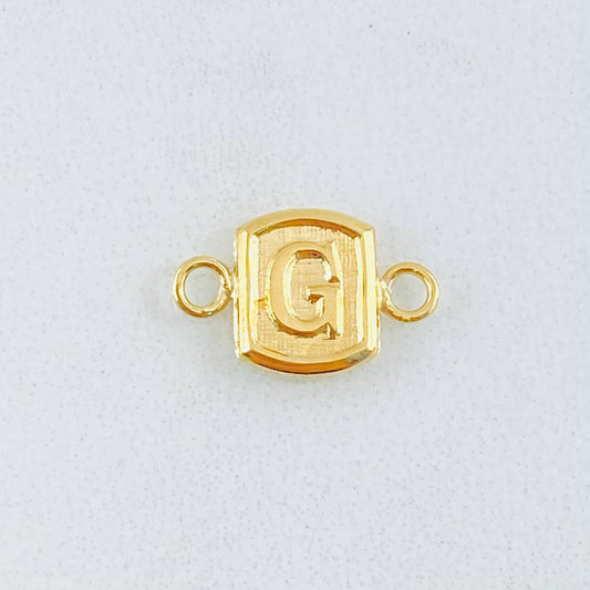 Herraje Letra G 0.35gr / 1.2cm / Oro Amarillo 18K