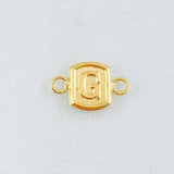 Herraje Letra G 0.35gr / 1.2cm / Oro Amarillo 18K