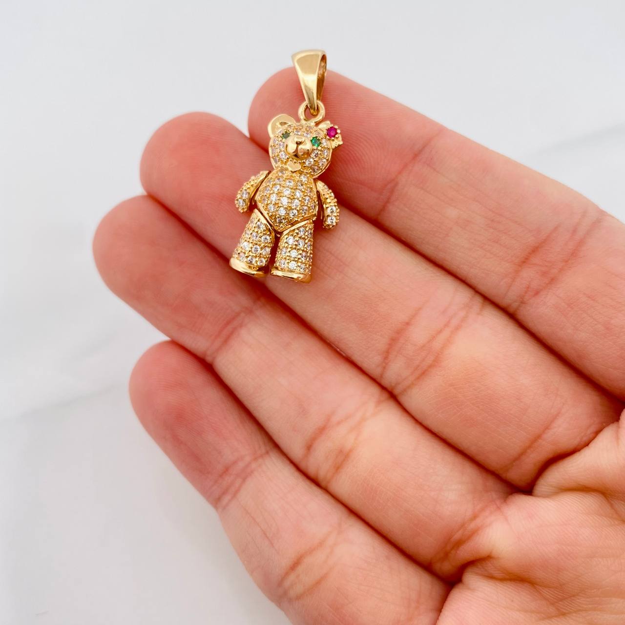Dije Oso Articulado 4.55g / 3cm Oro Amarillo 18K