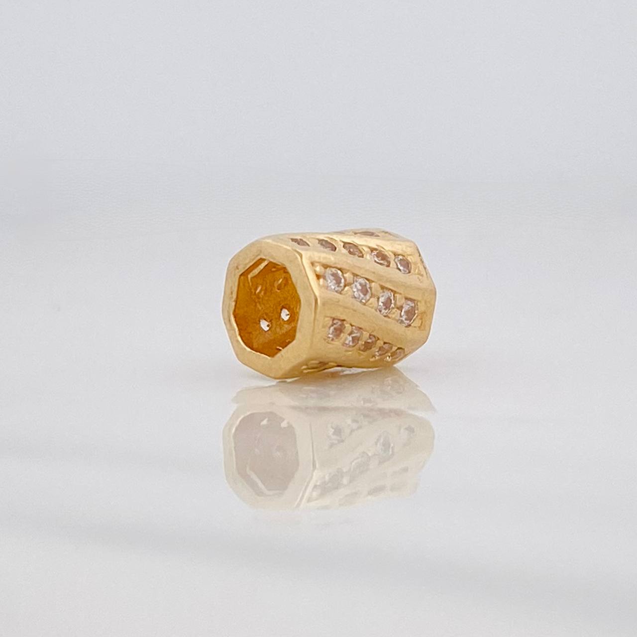 Herraje Cilindro 1.45g / 0.8cm Oro Amarillo 18K