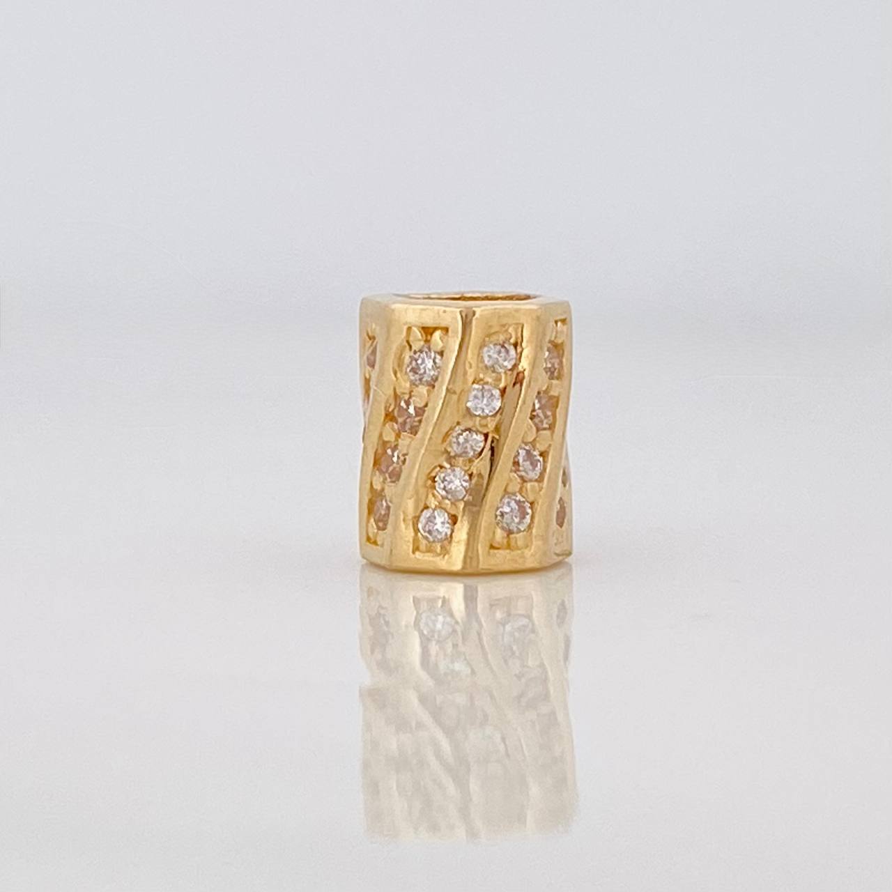 Herraje Cilindro 1.45g / 0.8cm Oro Amarillo 18K