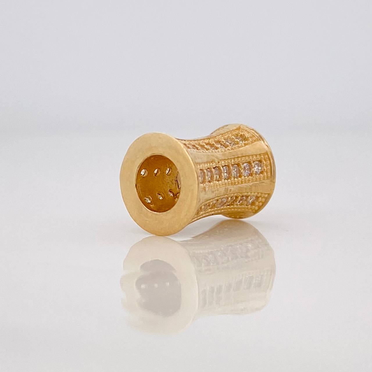 Herraje Cilindro 2.15g / 1cm Oro Amarillo 18K