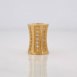 Herraje Cilindro 2.15g / 1cm Oro Amarillo 18K