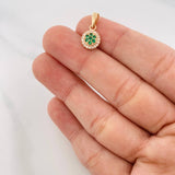 Dije Halo Circulo 0.95g / 1.5cm Oro Amarillo 18K