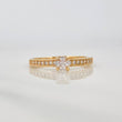 Anillo Solitario 1.75g / T7 1/2 Oro Amarillo 18K