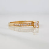 Anillo Solitario 1.75g / T7 1/2 Oro Amarillo 18K