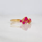 Anillo Circulos 1.65g / T6 Oro Amarillo 18K