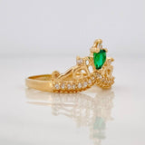 Anillo Tiara 1.95g / T5 1/2 Oro Amarillo 18K