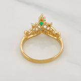 Anillo Tiara 1.95g / T5 1/2 Oro Amarillo 18K