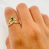 Anillo Tiara 1.95g / T5 1/2 Oro Amarillo 18K