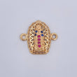 Herraje Virgen Guadalupe 1.1gr / 1.5cm / Oro 18K $