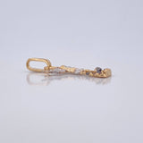 Dije San Miguel Arcángel 1.4gr / 2.5cm / Oro 18K $