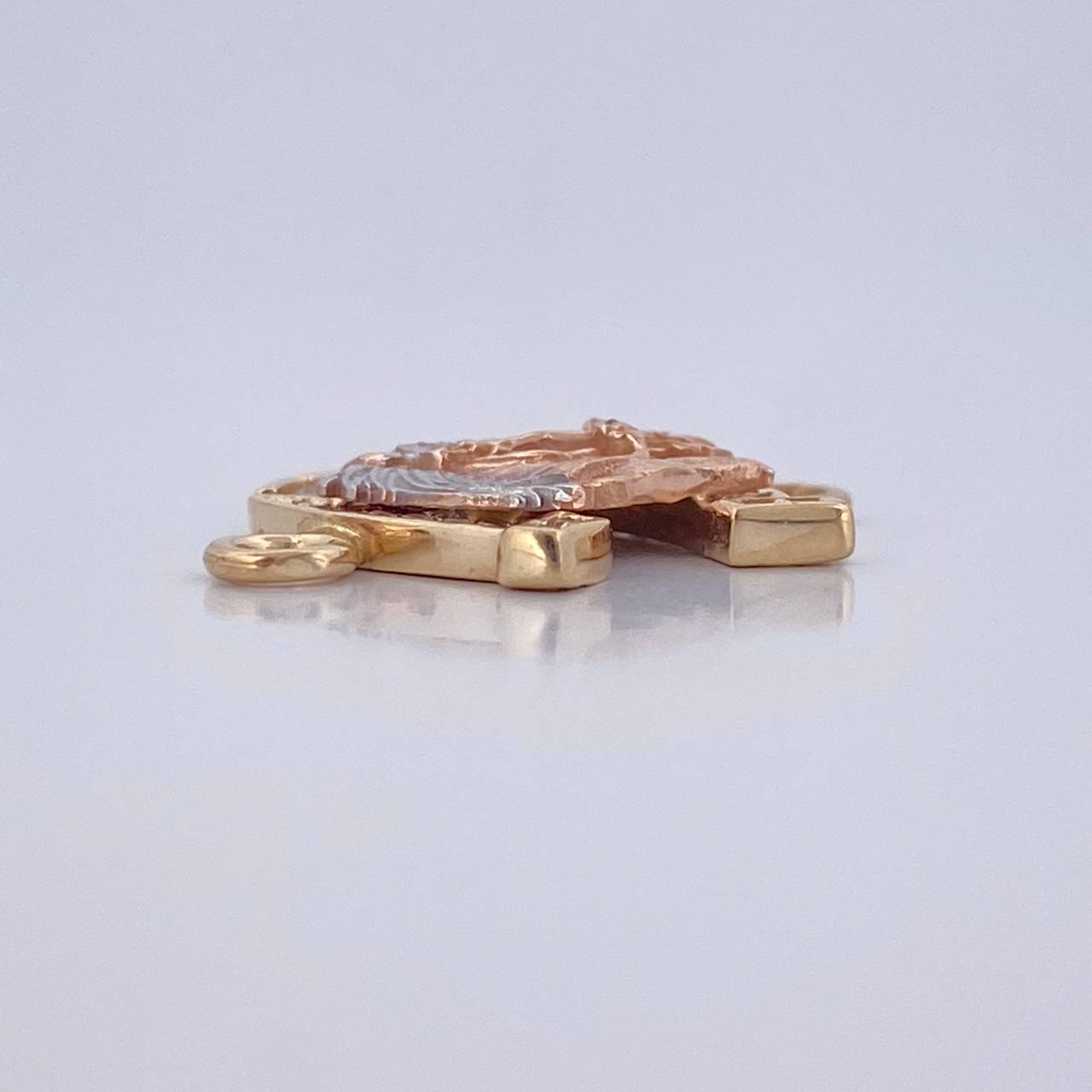 Herraje Herradura Caballo 2.25gr / 2cm / Oro 18K $