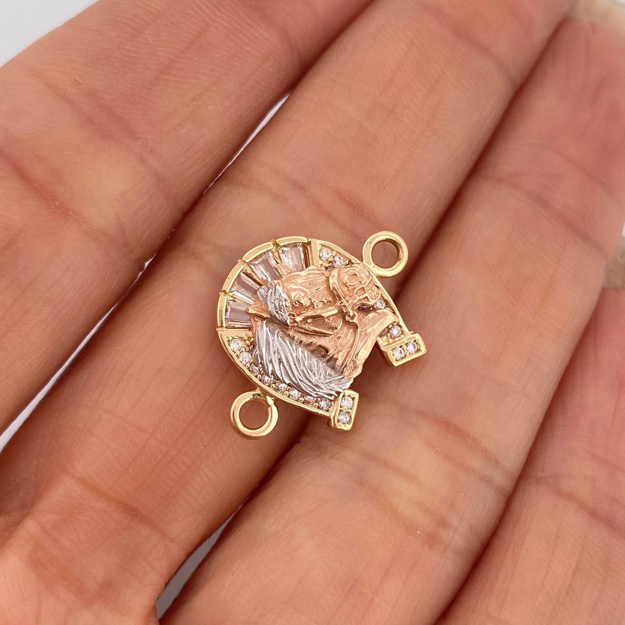 Herraje Herradura Caballo 2.25gr / 2cm / Oro 18K $