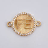 Herraje Fe 2.2gr / 2cm / Oro 18K $