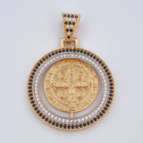 Dije San Benito 8.35gr / 4cm / Oro 18K $