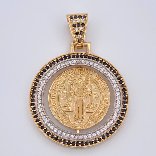 Dije San Benito 8.35gr / 4cm / Oro 18K $