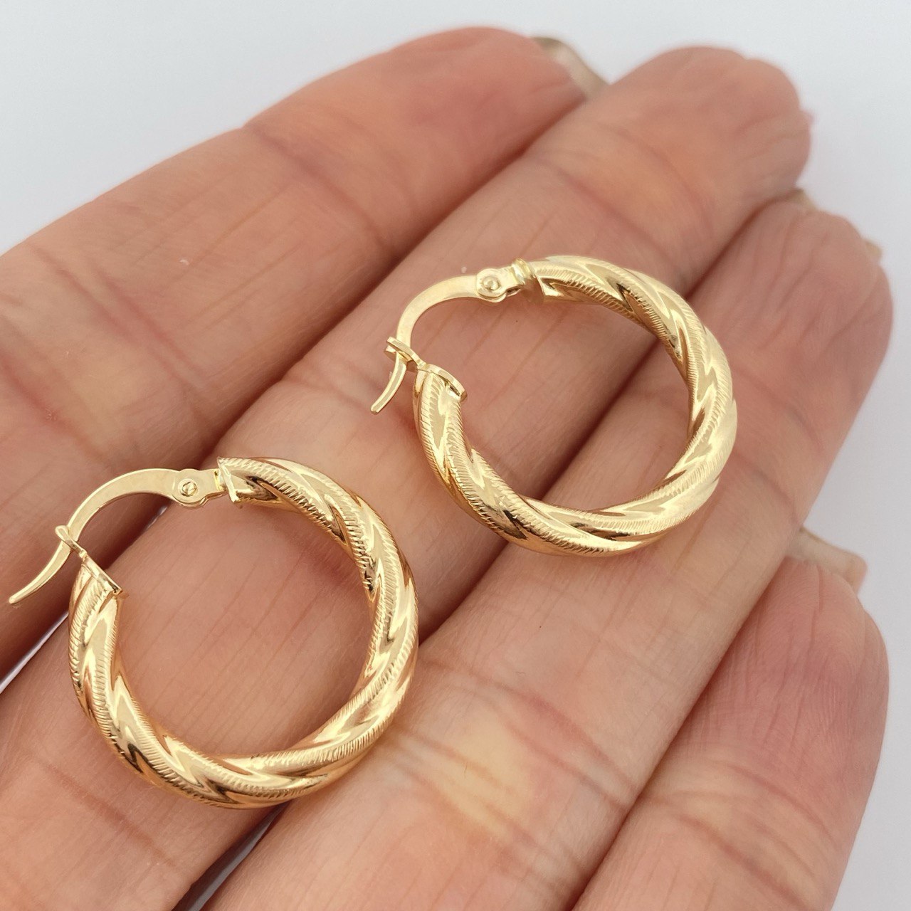 Candongas Anny 2.15gr / 2.2cm / Oro Amarillo 18K &