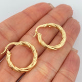 Candongas Anny 2.15gr / 2.2cm / Oro Amarillo 18K &