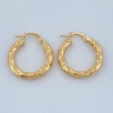 Candongas Anny 2.15gr / 2.2cm / Oro Amarillo 18K &