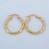 Candongas Mai 1.55gr / 2.3cm / Oro Amarillo 18K &