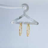Candongas Deis 1.2gr / 2.7cm / Oro Amarillo 18K &