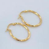 Candongas Deis 1.2gr / 2.7cm / Oro Amarillo 18K &
