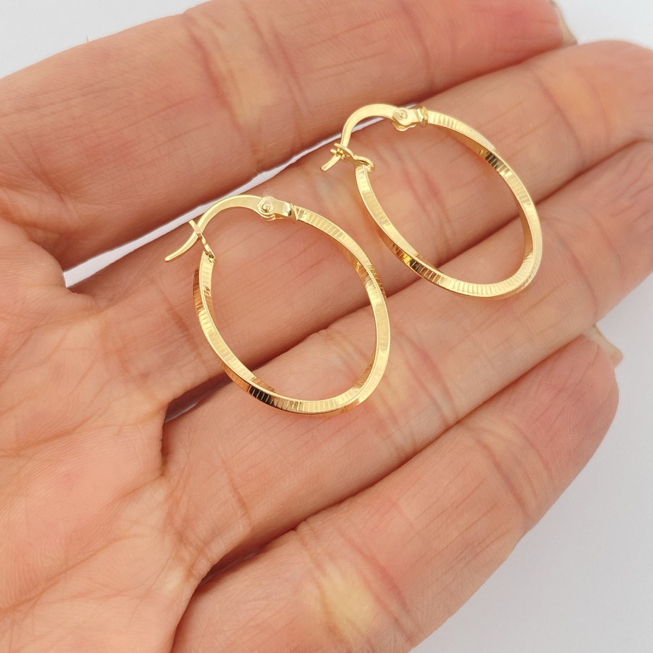 Candongas Deis 1.2gr / 2.7cm / Oro Amarillo 18K &