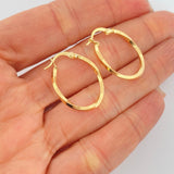 Candongas Deis 1.2gr / 2.7cm / Oro Amarillo 18K &