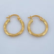 Candongas Deis 1.1gr / 1.8cm / Oro Amarillo 18K &